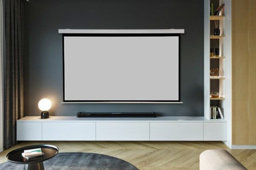 Projectieschermen bij aconcept pro media audiovisuele oplossing