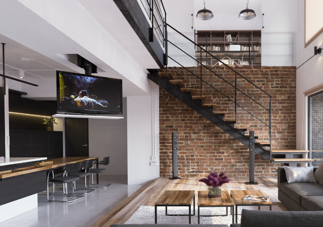opslag- en TV lift aconcept pro media nexus 21 keuken