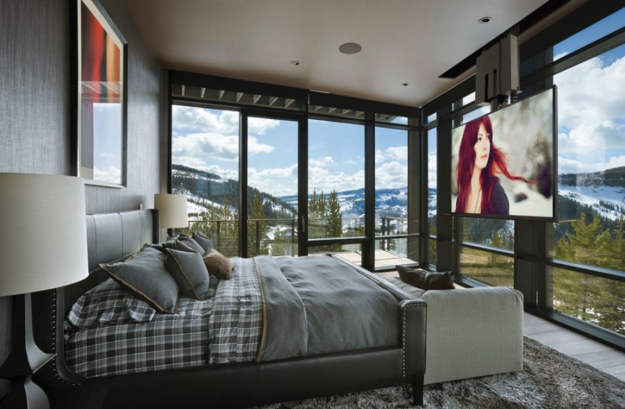 Storage and TV lifts bedroom nexus 21 aconcept pro media