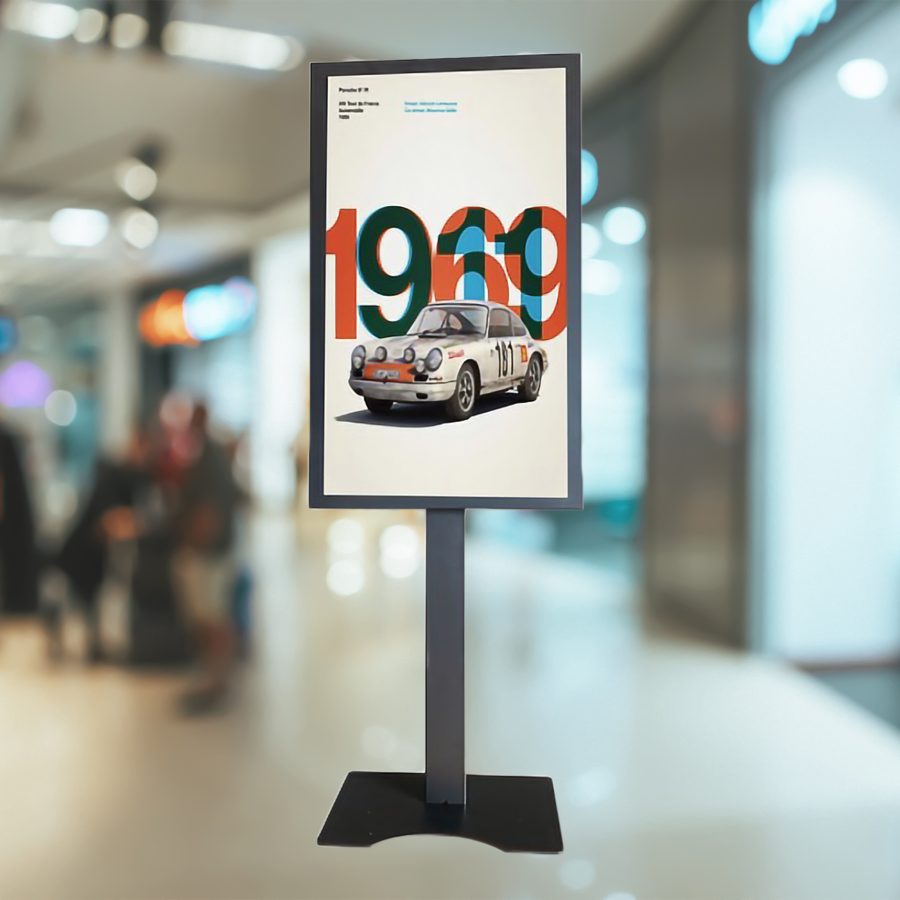 AV-bevestigingssystemen totem beeldscherm digital signage