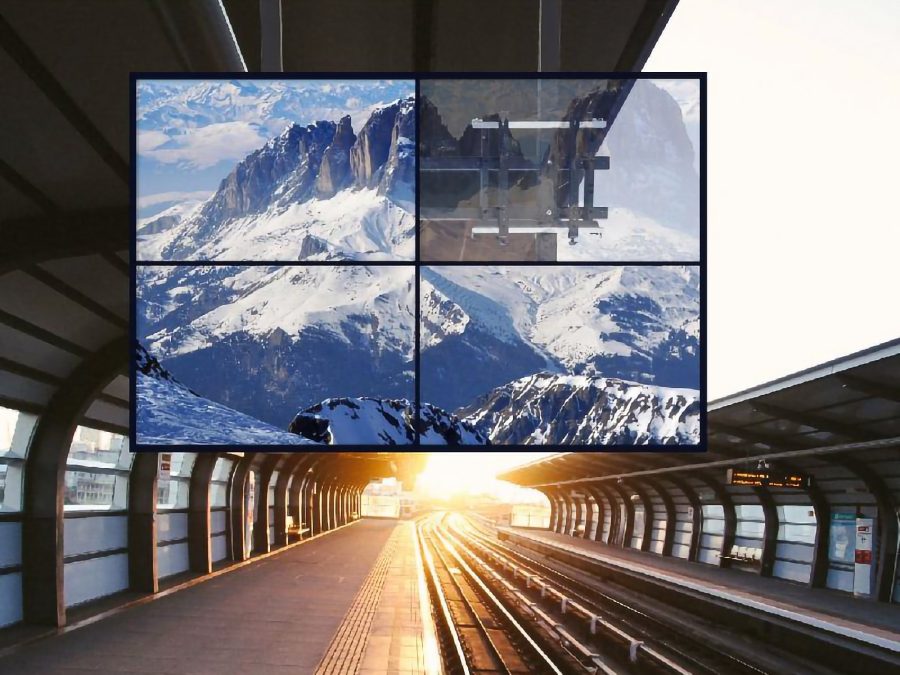 AV-bevestigingssystemen Digital Signage openbare ruimte OMB