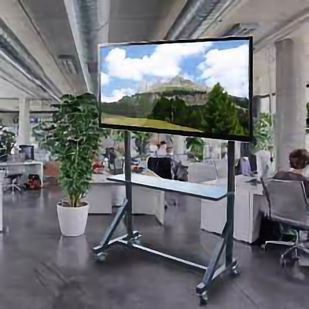 AV-bevestigingssystemen OMB trolley televisie beeldscherm