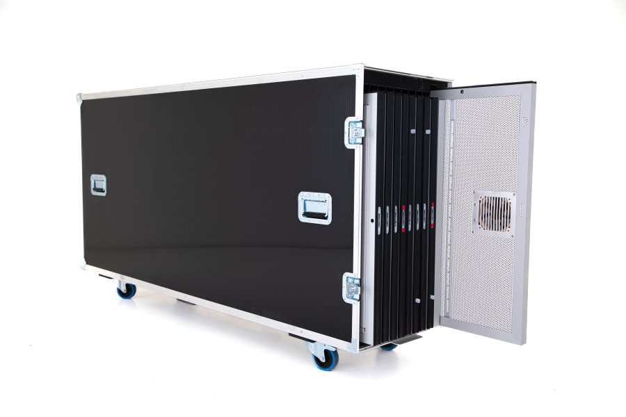 Simultaneous interpretation booths transport flightcase